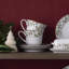 Ensemble de 4 soucoupes Noritake Holly & Berry Gold, 6 po
