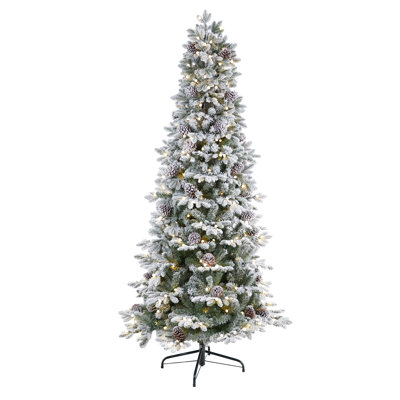 90' H Lighted Artificial Christmas Tree
