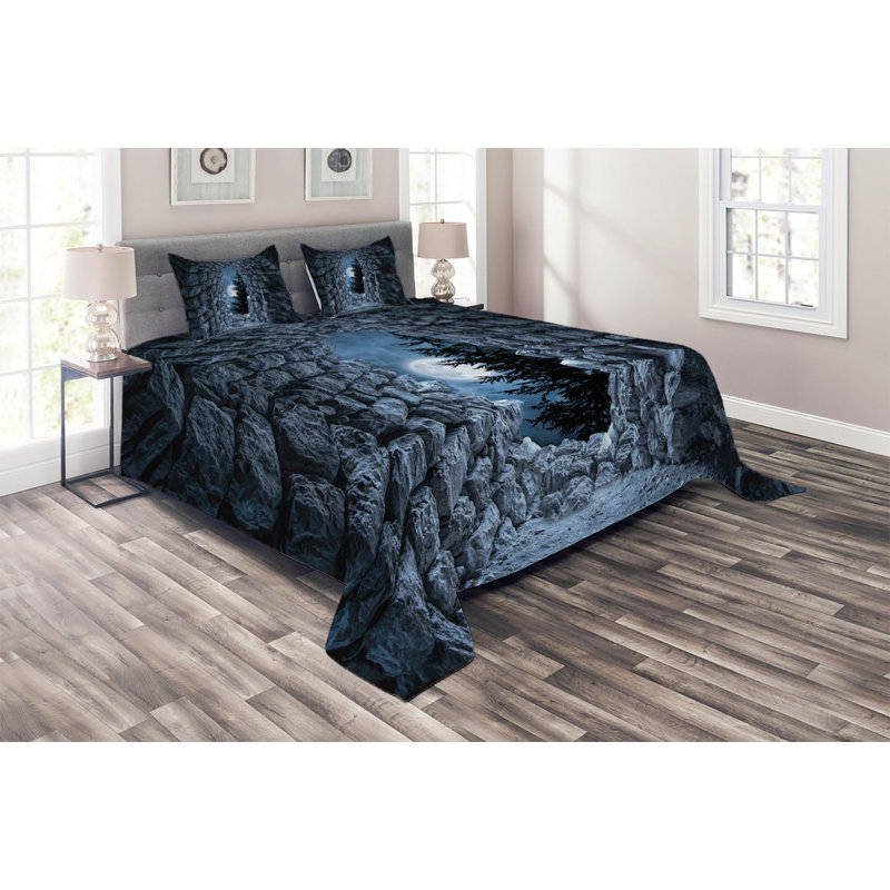 Rustic Polyester Coverlet
