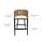 Grifton Solid Wood Saddle Seat Bar Stool-2137056278
