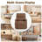 Power Lift Recliner With Massage Heat Scratch-Resistant Fabric Side Pocket and USB Port-124571659