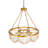 8 - Light Dimmable Drum Chandelier