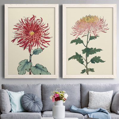 Toile de chrysanthème