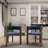Wooden Dining Chair with Protective Pad Suitable for Kitchen or Dining Room(Set of 2)-43598234