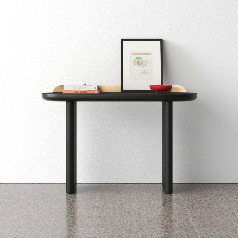 TOV Furniture Braden Black Desk/Console Table, Black