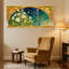«Fantasy & Sci-Fi Floral Night Sky», ensemble de 3 impressions sur toile-249990589