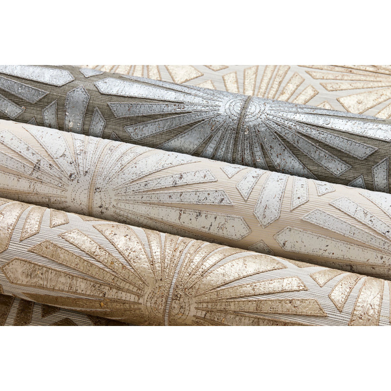 The MET x The House of Scalamandre Milan Diamond Grasscloth, Antique