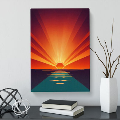 Alfano Sunset Montage - Wrapped Canvas