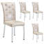 Chaises de salle à manger modernes avec ensemble de ressorts rembourrés en similicuir-279646658-279646665-279646668