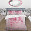 Ensemble de housse de couette cerisier rose en fleurs 2-101240384