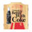 Ensemble de jeu de fléchettes et armoire Coca-Cola Things Go Better with Coke Bottle