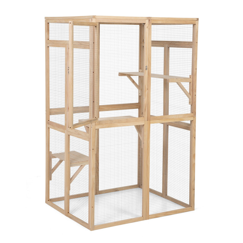Catio en bois, Bois robuste