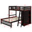 Twin Over Full Bunk Bed With Drawers-1247676847