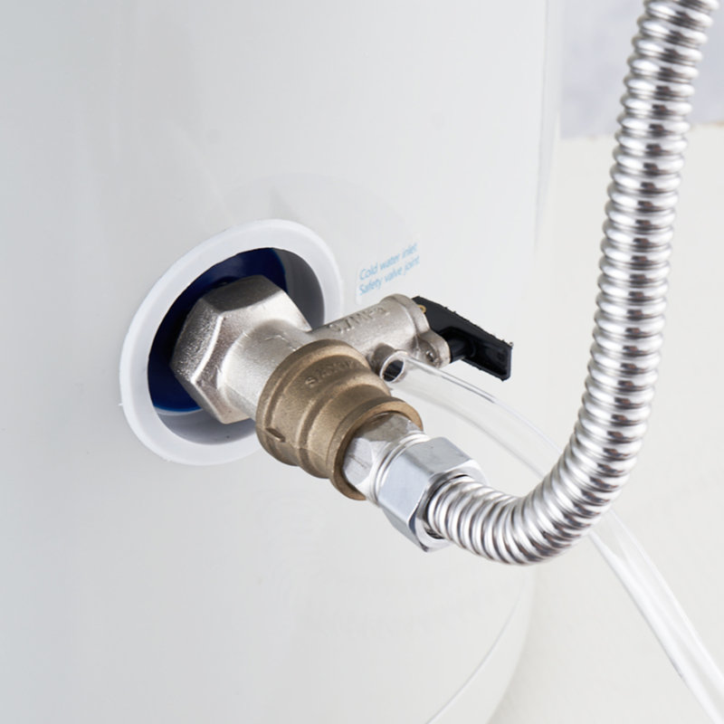 Chauffe-eau électrique 18 gallons avec affichage à DEL 1,6 kW instantané pour la douche