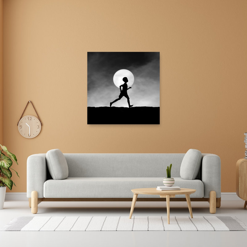 «The Dream Catcher», impression d'art mural paysage abstrait surréel, H 48 po x l 48 po