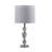 23.5" In Cale Cut-Crystal Modern Table Lamp