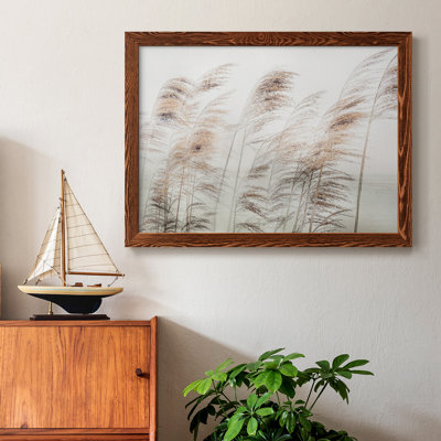 Delicate Pampas - reproduction d'art sur toile encadrée