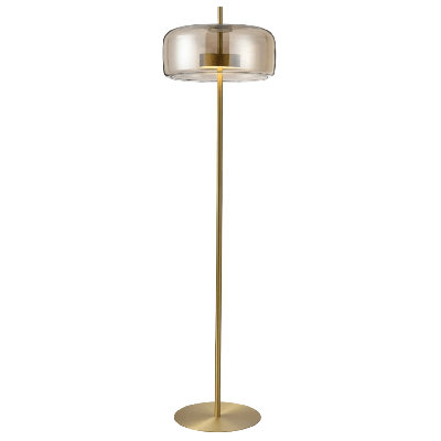Lampe sur pied DEL en verre Mira
