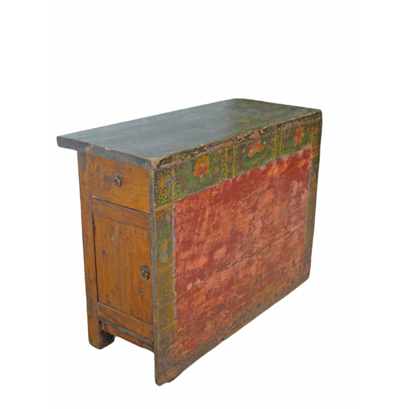 Solid Wood Accent Cabinet