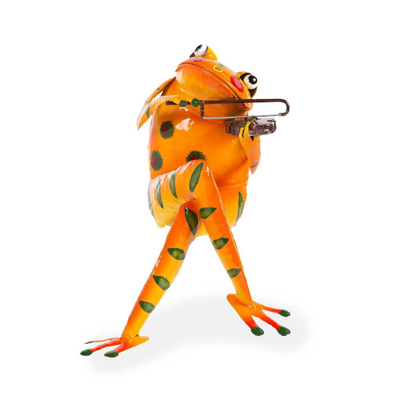 Statue de grenouille