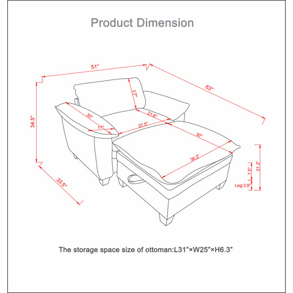 Dimensions du produit