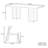 Retro light luxury rectangular dining table set-102552087