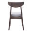 Chaises scandinaves modernes - Dossier en bois courbé, pour salon, salle à manger, montage facile, ensemble de 4-1571573291-1571573269
