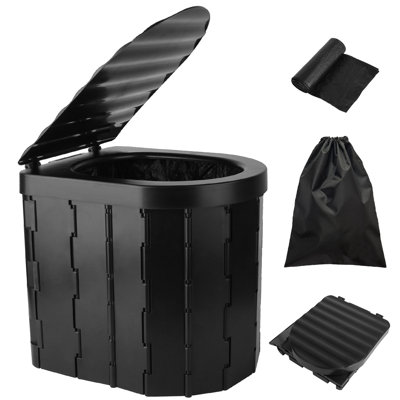 Premium ABS Manual Lift Outdoor Trash & Recycling Bin - 330.69 Gallons