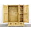 Oronoco 3 Door Solid Wood Wardrobe