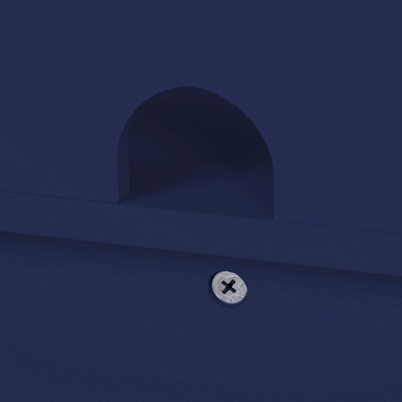 Bureau avec huche Keaton, Indigo