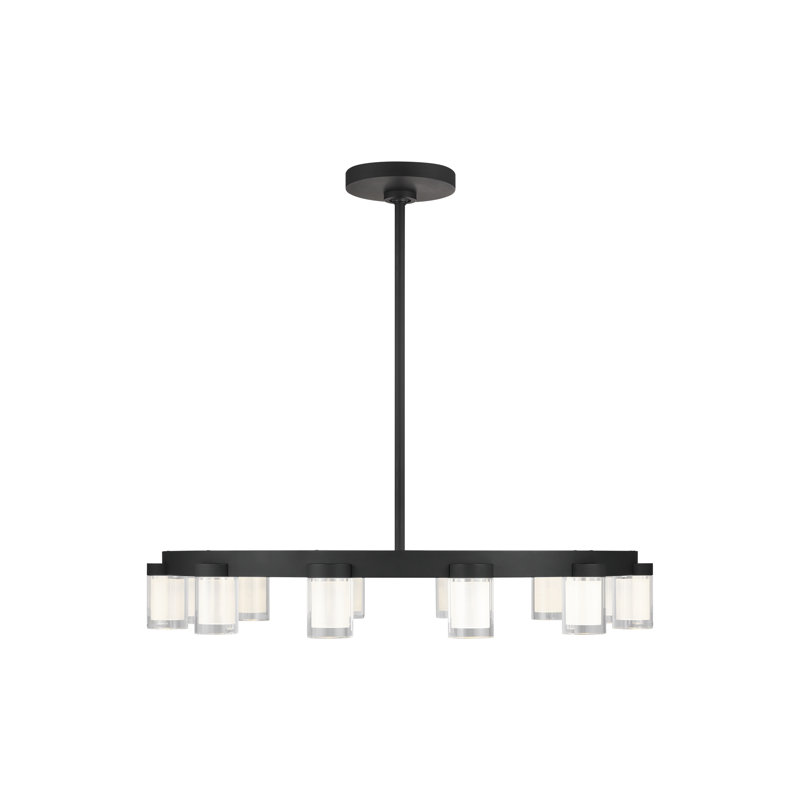 Esfera 12 - Light LED Chandelier, Nightshade Black