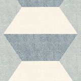 Infinity Blocks - Lacquered Blues Wallpaper