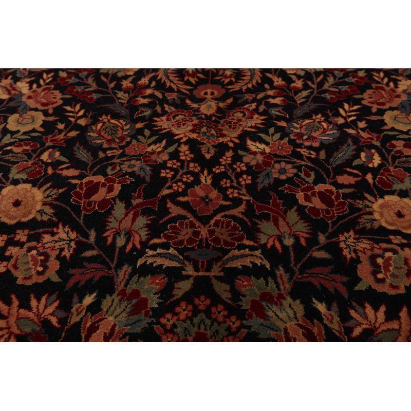 One-of-a-Kind Rectangle:5'11''x9' Area Rug in Midnight Blue