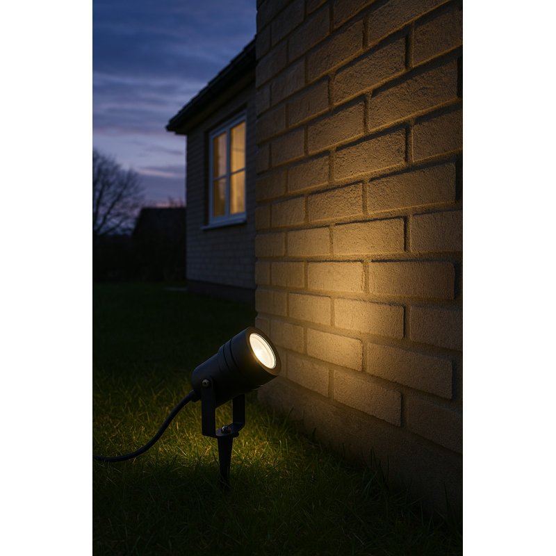 Black Integrated LED Spotlight