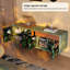 Buffet en bois massif 59,06 po