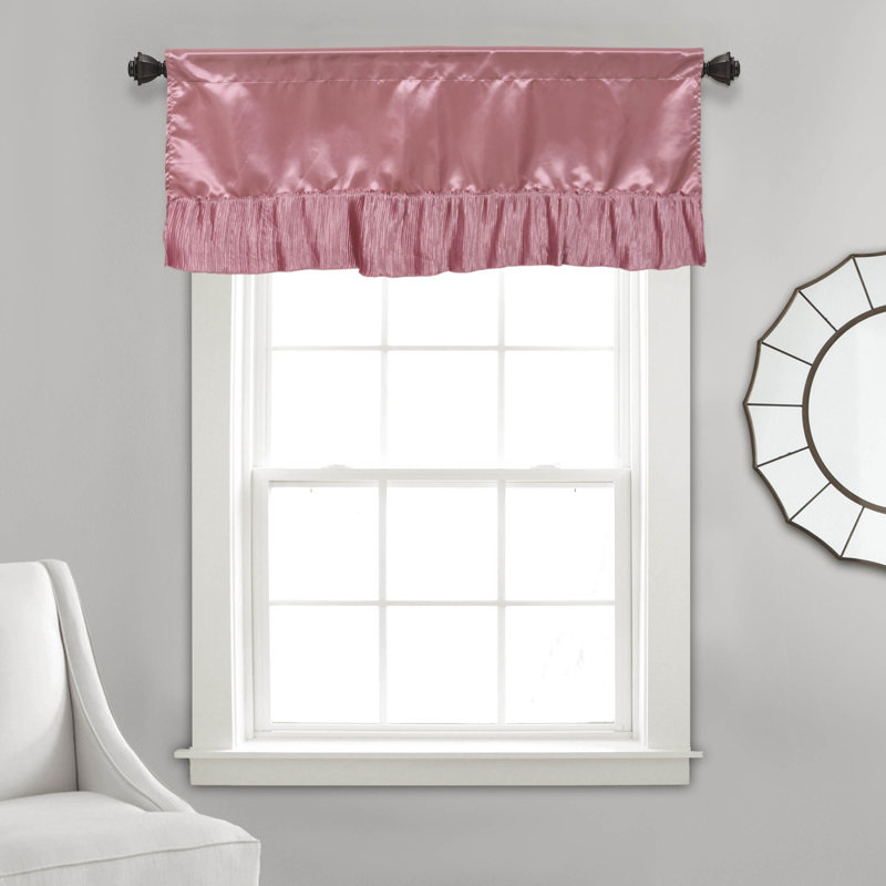 Window Valance, Pink