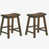 Petit tabouret (siège d'une hauteur de 17,66 po) sélectionné