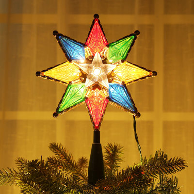 Jasher 11'' Astrology & Stars Lighted Tree Topper