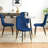 4 - Person Glass Top Four Leg Dining Set-98593560