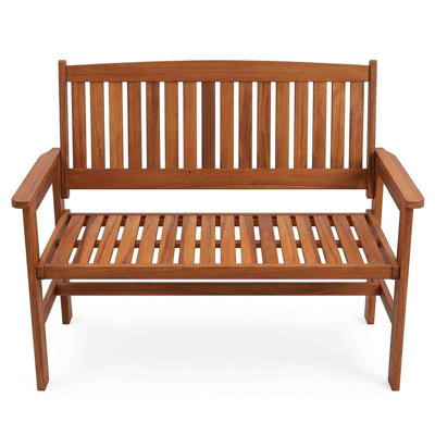 Solid Wood Outdoor Bench