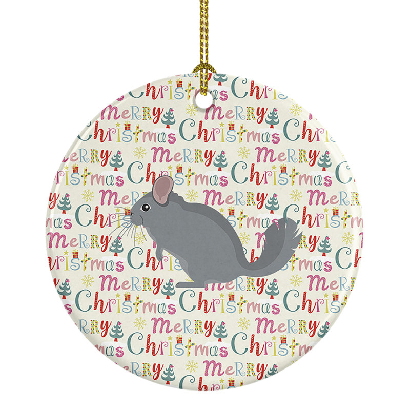 Ornement suspendu Foggy Chinchilla