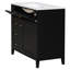 Meuble-lavabo de 36 pouces avec lavabo et 3 tiroirs pour le rangement et l'organisation-336187659