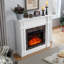 Only Mantel (not Included 23" Fireplace)- 45.6"w*11.8"d*40"h-631655070