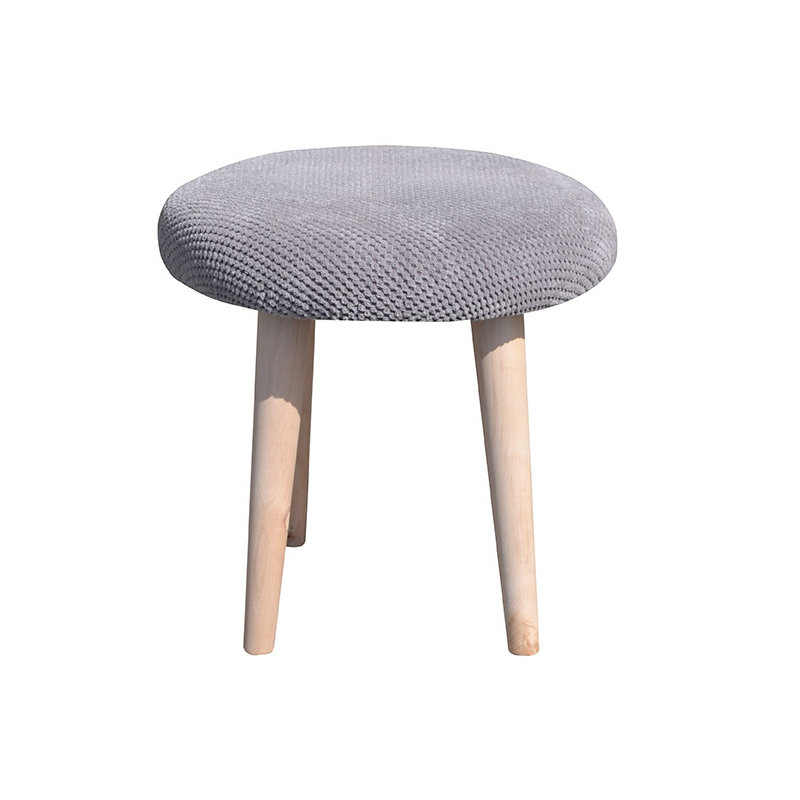 Manufactured Wood Accent Stool, Grey