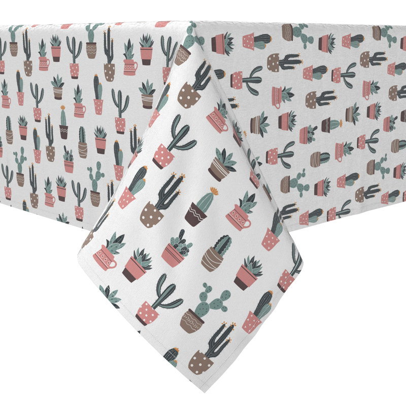 Rectangular Cotton Twill Tablecloth