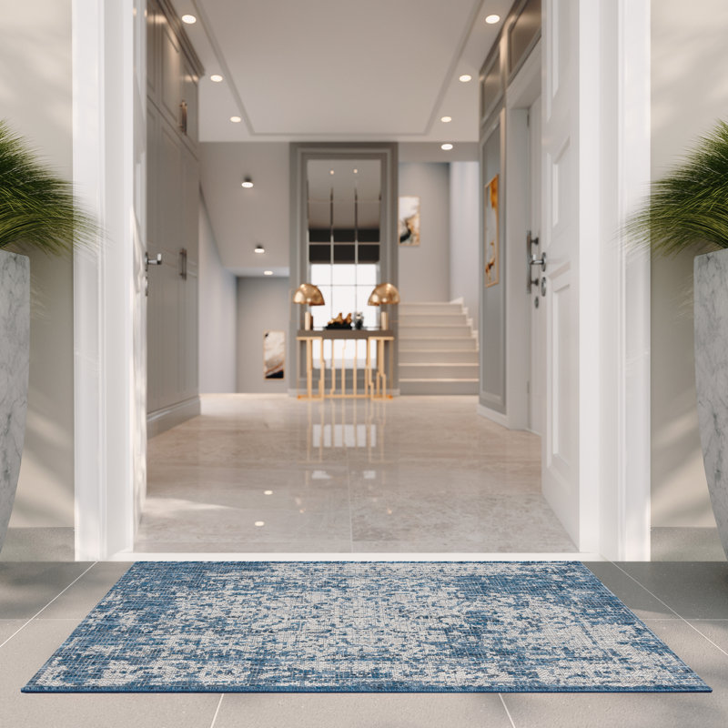 Tapis d'intérieur / extérieur performance Amedee, Rectangle 2 pi x 3 pi 7 po