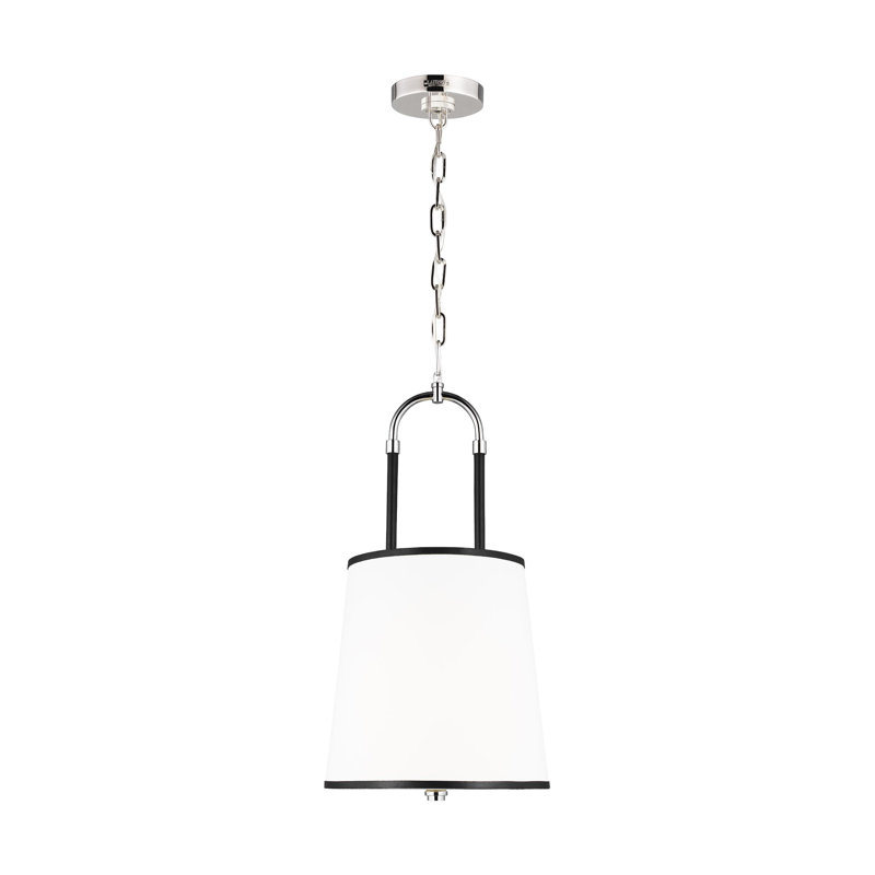 Katie 1 - Light Single Pendant, Time Worn Brass, 24.375" H x 12.25" W x 12.25" D