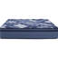 14 pouces, Bleu + multicolore, Unité à poches, Matelas King, Mousse à mémoire de forme, Couches de mousse, Ultra doux, Housse de lit, Taille compressée et roulée, Tissu doux