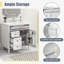 Meuble-lavabo sur pied l 30 po avec lavabo en céramique et tablette réglable-1837151657-1837151658