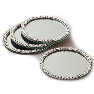 Acevedo Round 4 Piece Coaster Set